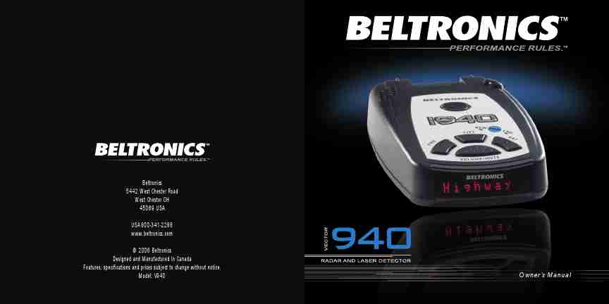 Beltronics Radar Detector V995-page_pdf
